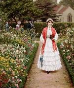 Edmund Blair Leighton After service oil painting reproduction
